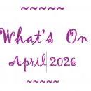 Whats On April 2026