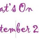 Whats On September 2025